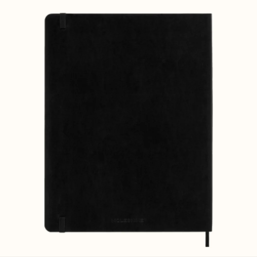 ❤️BUY 5 GET 3 FREE Moleskine Classic Notebook Soft Cover,Black,Retail $31.00 USD